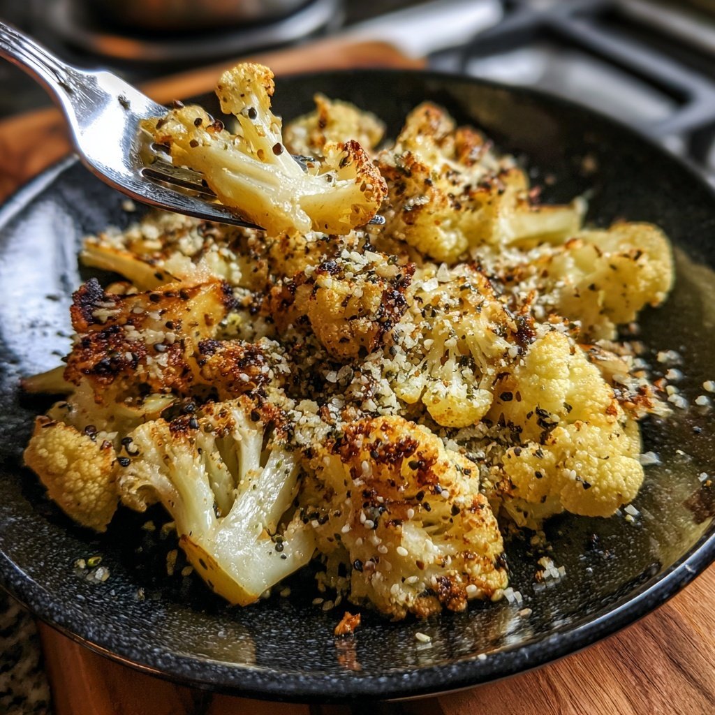 Blumenkohl mit Sesamöl