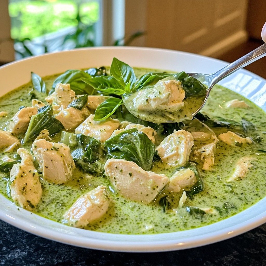 Thai Grünes Curry mit Huhn