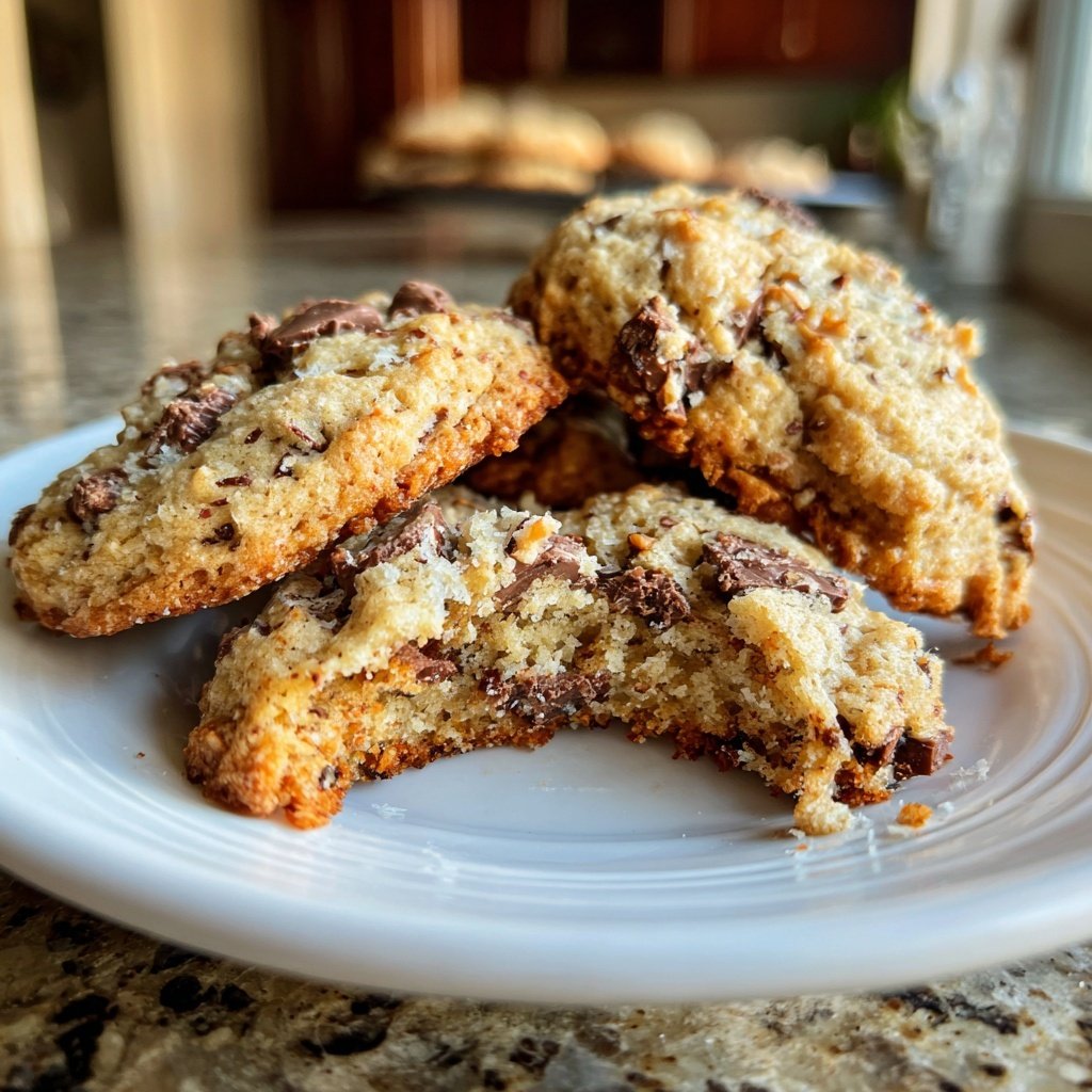 Cookies mit Haselnussstücken