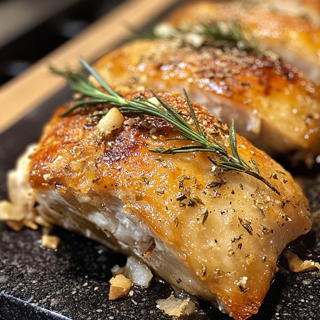 Saftige Hähnchenbrust im Ofen