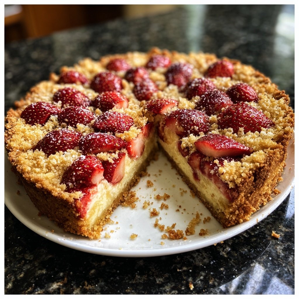Erdbeer Kuchen Mit Streuseln