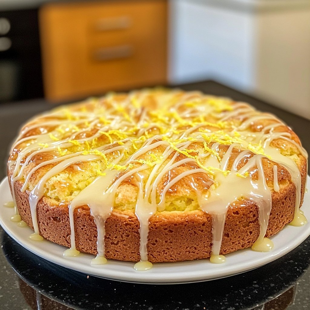 Saftiger Zitronenkuchen